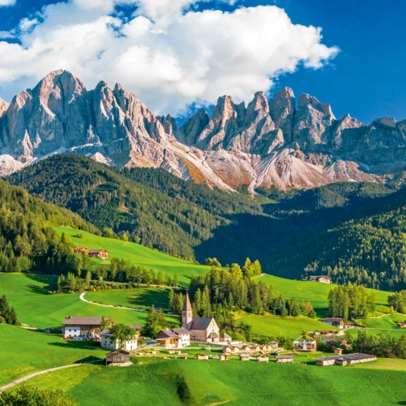 Fototapet fara imbinari Alps Mountains