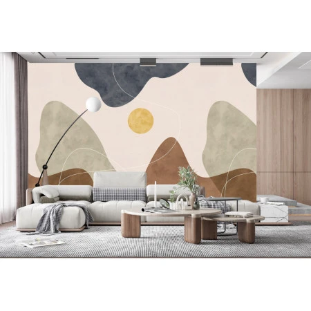 Fototapet fara imbinari Terrain Abstract Premier Decor