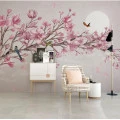 Tapet fara imbinari Aquarelle Magnolia
