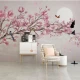Tapet fara imbinari Aquarelle Magnolia