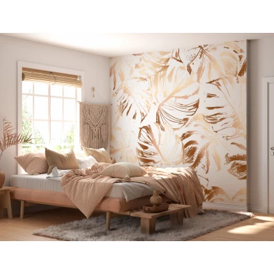 Fototapet fara imbinari Gold Palm Premier Decor