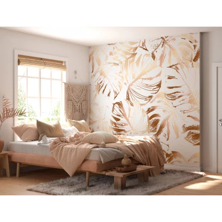 Fototapet fara imbinari Gold Palm Premier Decor