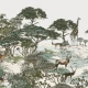 Fototapet fara imbinari Landscape Animals