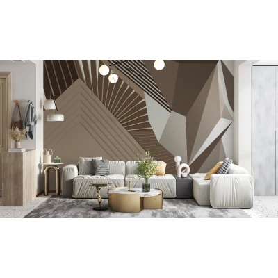 Fototapet fara imbinari Geometric World Premier Decor