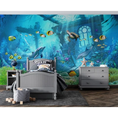 Fototapet fara imbinari The Aquatic World Premier Decor