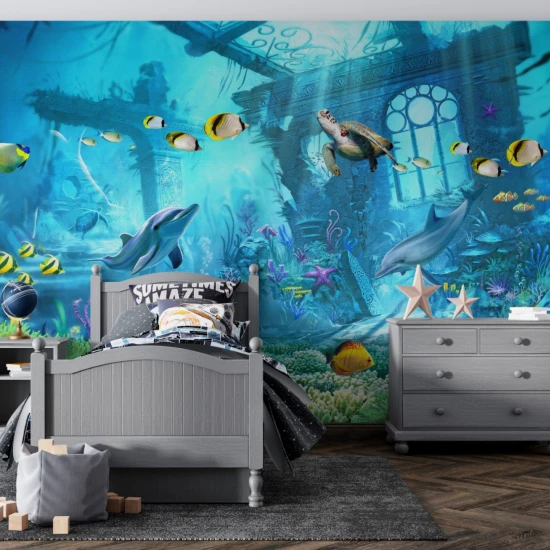Fototapet fara imbinari The Aquatic World