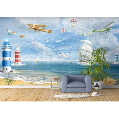 Fototapet fara imbinari Dream Conquering The World Premier Decor