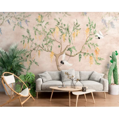 Fototapet fara imbinari Crooked Tree Fototapet fara imbinari Crooked Tree Premier Decor