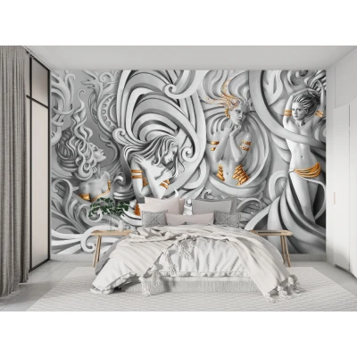 Fototapet fara imbinari Goddess Dance 3D Living si Dormitor Premier Decor