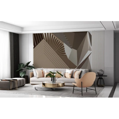 Fototapet fara imbinari Geometric World Premier Decor