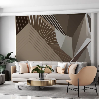 Fototapet fara imbinari Geometric World Premier Decor