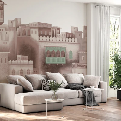 Fototapet fara imbinari Forgotten Castle Premier Decor