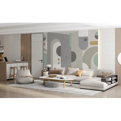 Fototapet fara imbinari Modern Abstraction Premier Decor