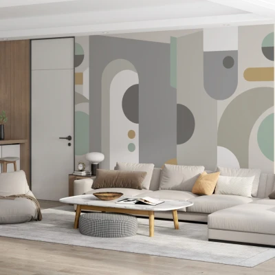 Fototapet fara imbinari Modern Abstraction Premier Decor