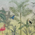 Fototapet fara imbinari Vintage Exotic Forest