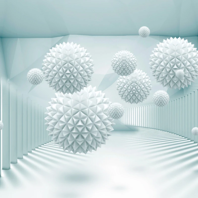 Fototapet fara imbinari Spiked Spheres