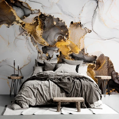 Fototapet fara imbinari Pouring Art Premier Decor