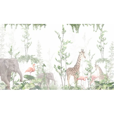 Fototapet fara imbinari Animals In The Tropics Premier Decor