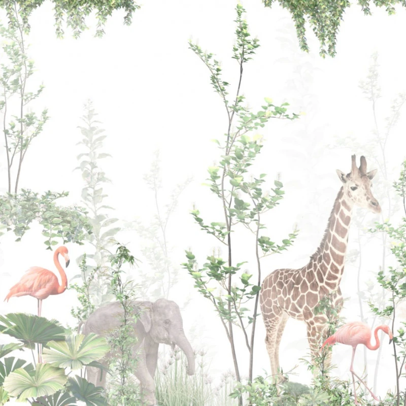 Fototapet fara imbinari Animals In The Tropics