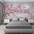 Tapet fara imbinari Aquarelle Magnolia