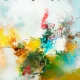 Fototapet fara imbinari Burst Of Rainbow Colors