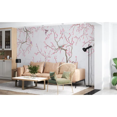 Fototapet fara imbinari Sakura Premier Decor
