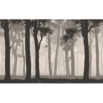 Fototapet fara imbinari Graphics Forest Premier Decor