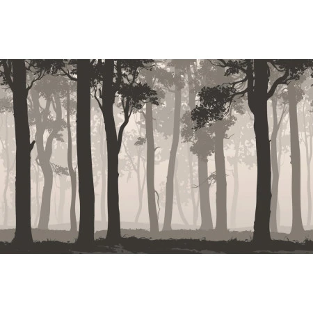 Fototapet fara imbinari Graphics Forest