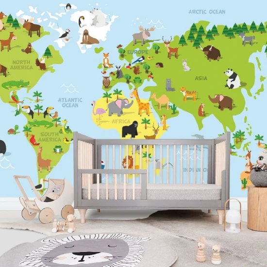 Fototapet fara imbinari Dream Living World Fototapet fara imbinari Dream Living World