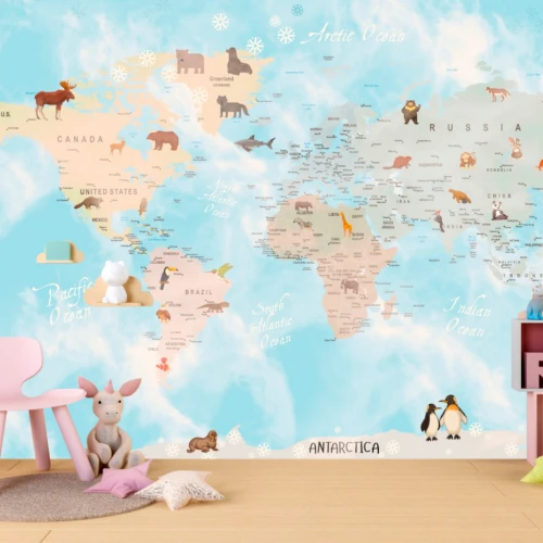 Fototapet fara imbinari Animal World