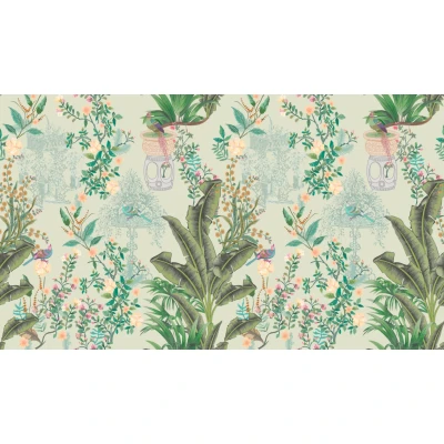 Fototapet fara imbinari Mughal Garden Premier Decor