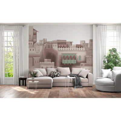 Fototapet fara imbinari Forgotten Castle Premier Decor