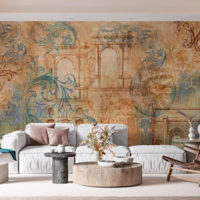 Fototapet fara imbinari Ancient Collage Vintage Premier Decor