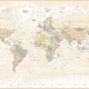 Fototapet fara imbinari Old Map