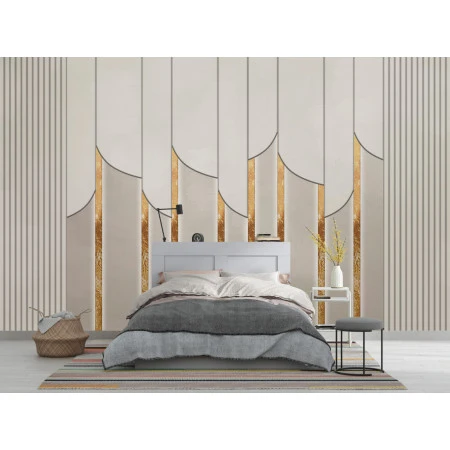 Fototapet fara imbinari Minimal Decorative Lines Premier Decor