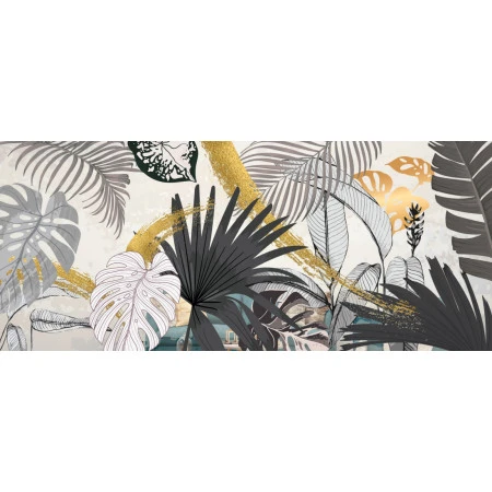 Fototapet fara imbinari Tropical Leaves Tree And Summer Background