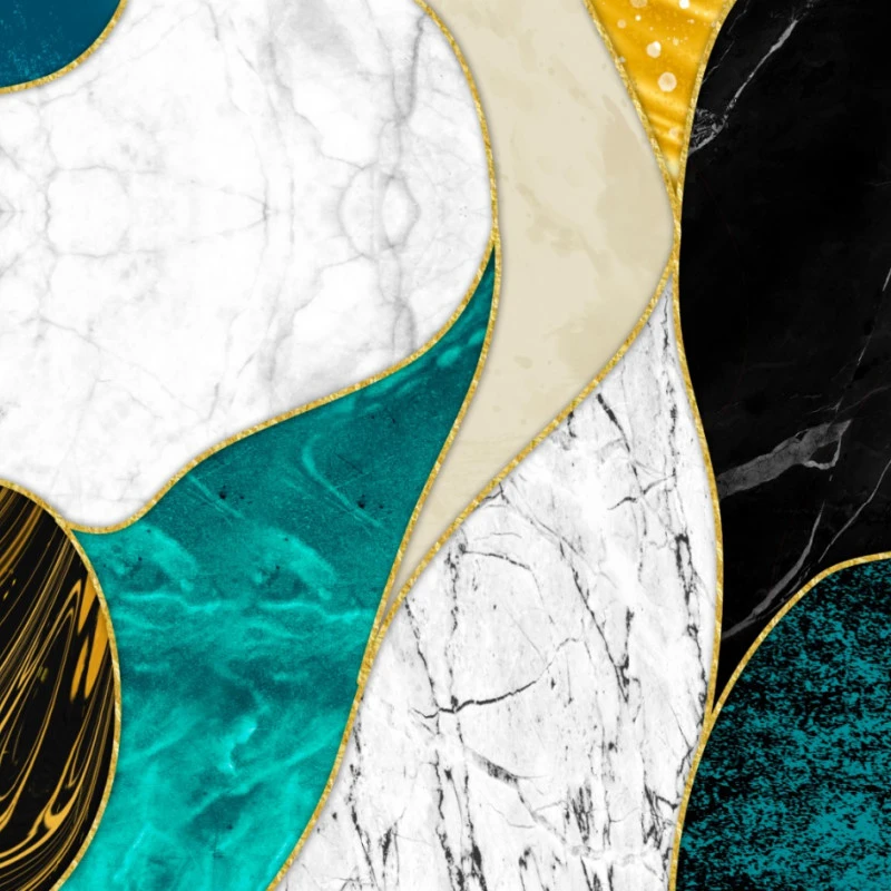 Fototapet fara imbinari Colorful Abstract Agate