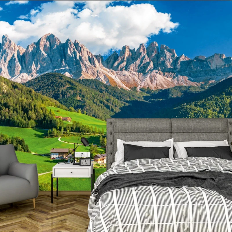 Fototapet fara imbinari Alps Mountains