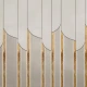 Fototapet fara imbinari Minimal Decorative Lines
