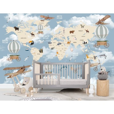 Fototapet fara imbinari Dream Educational World Premier Decor