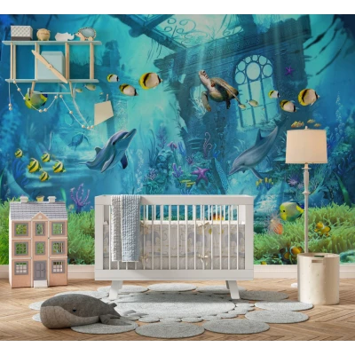 Fototapet fara imbinari The Aquatic World Premier Decor