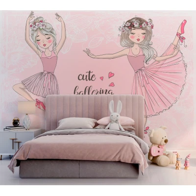 Fototapet fara imbinari Cute Ballerina Premier Decor