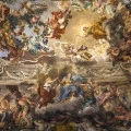 Fototapet fara imbinari Alegoria Divinei Providenta de Pietro da Cortona