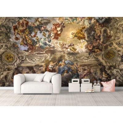 Fototapet fara imbinari Alegoria Divinei Providenta de Pietro da Cortona Premier Decor