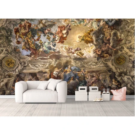 Fototapet fara imbinari Alegoria Divinei Providenta de Pietro da Cortona Premier Decor