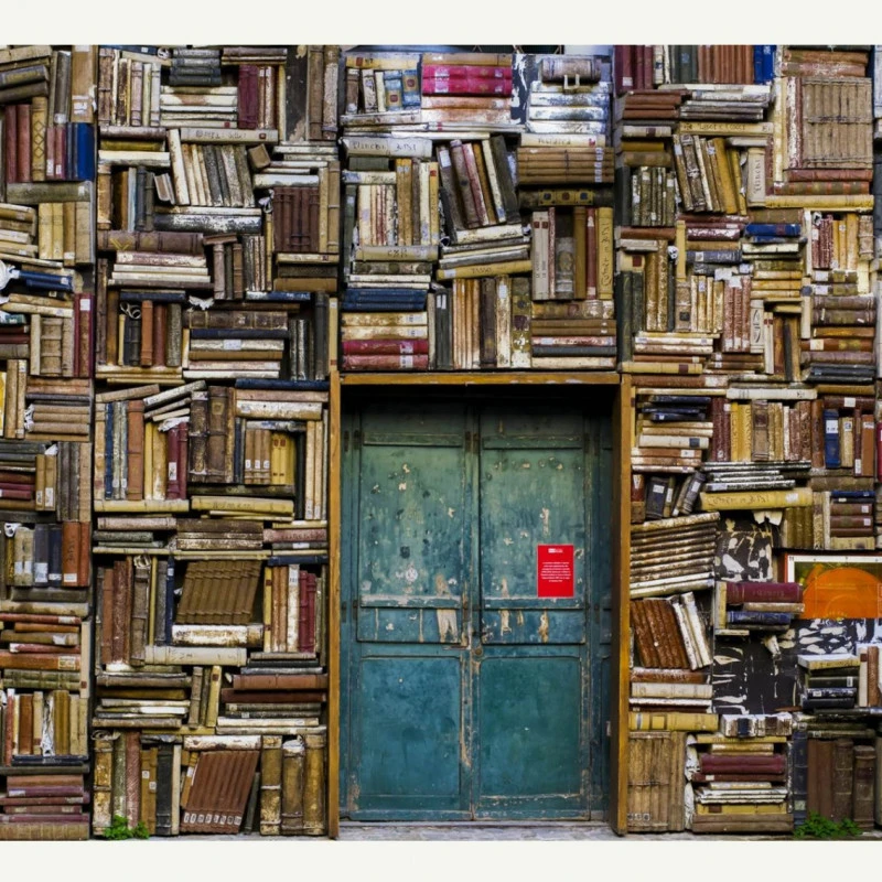 Fototapet fara imbinari Biblioteca