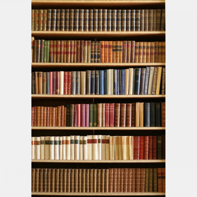 Fototapet fara imbinari Bibliotecă