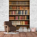 Fototapet fara imbinari Bibliotecă