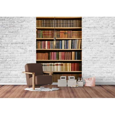 Fototapet fara imbinari Bibliotecă Premier Decor