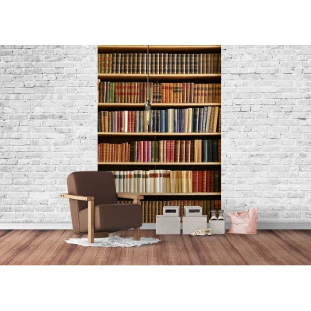 Fototapet fara imbinari Bibliotecă Premier Decor